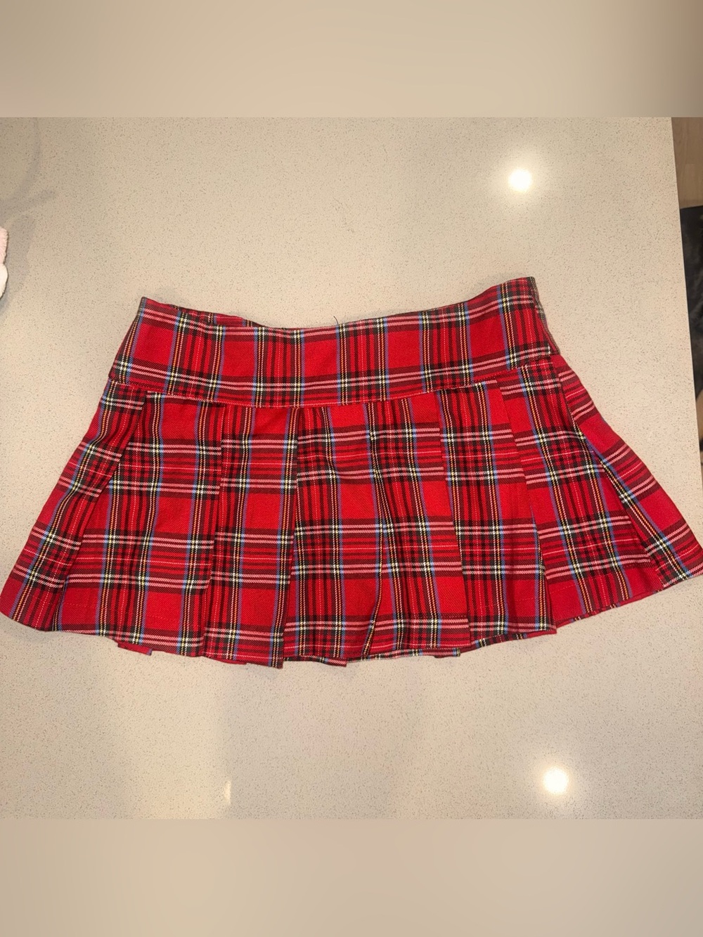 Hot Topic Mini Plaid Skirt